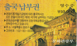 PREPAID PHONE CARD COREA SUD  (CV3721 - Korea (Süd)