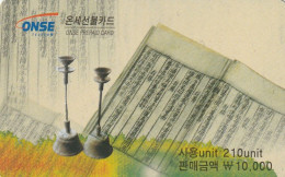 PREPAID PHONE CARD COREA SUD  (CV3710 - Korea (Zuid)