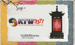 PREPAID PHONE CARD COREA SUD  (CV3706 - Korea (Zuid)
