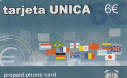 PREPAID PHONE CARD SPAGNA  (CV3683 - Otros & Sin Clasificación