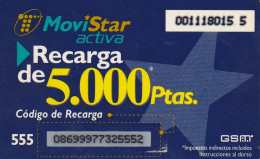 PREPAID PHONE CARD SPAGNA  (CV3682 - Altri & Non Classificati