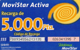 PREPAID PHONE CARD SPAGNA  (CV3668 - Altri & Non Classificati