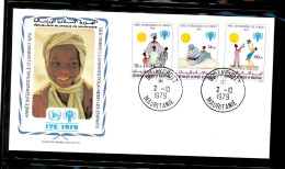 République Islamique De Mauritanie - Année Internationale De L'enfant 1979 - Premier Jour - IJDK 023 - UNICEF