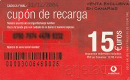 PREPAID PHONE CARD SPAGNA  (CV3596 - Altri & Non Classificati