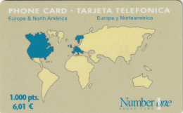 PREPAID PHONE CARD SPAGNA  (CV3568 - Other & Unclassified