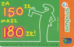 PREPAID PHONE CARD POLONIA  (CV3265 - Polonia