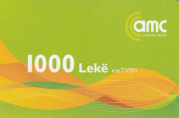 PREPAID PHONE CARD ALBANIA  (CV3943 - Albania