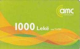 PREPAID PHONE CARD ALBANIA  (CV3941 - Albanie