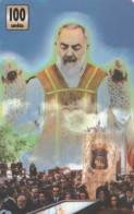 PREPAID PHONE CARD STATI UNITI PADRE PIO (CV5540 - Personnages