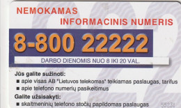 PHONE CARD LITUANIA  (CV7053 - Litauen