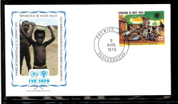 République De Haute Volta - Année Internationale De L'enfant 1979 - Premier Jour - IJDK 028 - UNICEF