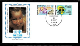 République Togolaise - Année Internationale De L'enfant 1979 - Premier Jour - IJDK 031 - UNICEF