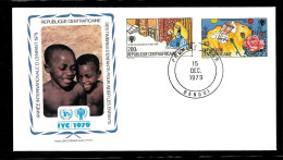 Republique Centraficaine - Année Internationale De L'enfant 1979 - Premier Jour - IJDK 038 - UNICEF