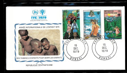 République Centraficaine - Année Internationale De L'enfant 1979 - Premier Jour - IJDK 039 - UNICEF