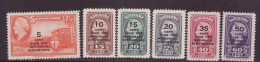 Suriname / Surinam 214 T/m 219 MH * (1945) - Suriname ... - 1975