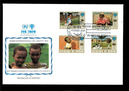 République Du Burundi - Année Internationale De L'enfant 1979 - Premier Jour - IJDK 049 - UNICEF