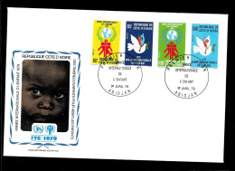 République Côte D'Ivoire - Année Internationale De L'enfant 1979 - Premier Jour - IJDK 050 - UNICEF