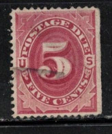 USA Scott # J25 Used - Postage Due - Taxe Sur Le Port