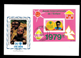 République Populaire Du Congo - Année Internationale De L'enfant 1979 - Premier Jour - IJDK 055 - UNICEF