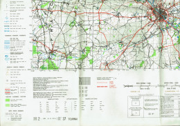 Institut Géographique Militaire Be - "TOURNAI" - N° 37 - Edition: 1963 - Echelle 1/50.000 - Carte Topografiche