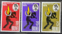 BRUNEI - MNH** - 1978 - # 235/237 - Brunei (1984-...)