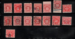 USA Scott # J80//7 + J78 Used X 2 - Postage Due - Taxe Sur Le Port