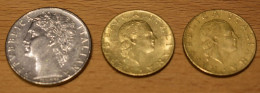 Italie - Lot De 3 Pièces Années 1979 à 81 - Collections