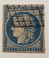 Frankreich Briefmarken- 25 Cent  CERES .....E 3 - 1849-1850 Cérès