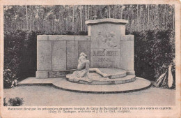 DARMSTADT-Hesse-Deutschland) Monument Aux Mort Kriegsgefangenenlager-Camp Prisonniers De Guerre-Briefstempel-DOS IMPRIME - War 1914-18