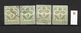 LOTE 1891 C  ///   ESPAÑA 1918 CAJA POSTAL DE AHORROS 5 CTMOS         ¡¡¡ LIQUIDACION - JE LIQUIDE - SIEDLUNG !!! - Fiscaux