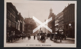 MANCHESTER ST ANNES SQUARE OLD R/P POSTCARD LANCASHIRE - Manchester