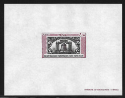 Monaco Bloc Spécial Gommé N°9a**, Non Dentelé (timbres 1055) Bicentenaire De L'indépendance Des Etats-Unis, Cote 1300€. - Variétés