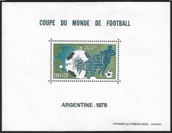 Monaco Bloc Spécial Gommé N°10** Du Timbre N°1138, Coupe Du Monde Football 1978 En Argentine. Cote 550€ - 1978 – Argentine
