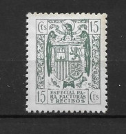 LOTE 1891 C  ///  ESPAÑA - ESPECIAL FACTURAS Y RECIBOS ** MNH // NUEVOS ** MNH   ¡¡¡ LIQUIDACION TOTAL !!! - Revenue Stamps