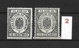 LOTE 1891 C  ///  ESPAÑA - CLASE 10ª PARA EFECTOS DE COMERCIO // NUEVOS ** MNH   ¡¡¡ LIQUIDACION TOTAL !!! - Fiscaux