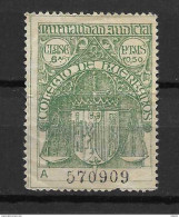 LOTE 1891 C  ///  ESPAÑA  FISCALES -  MUTUALIDAD JUDICIAL - Revenue Stamps