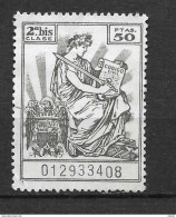 LOTE 1891 C  ///  ESPAÑA  FISCALES -  2ª CLASE BIS - Revenue Stamps