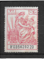 LOTE 1891 C  ///  ESPAÑA  FISCALES -  7ª CLASE - Fiscaux