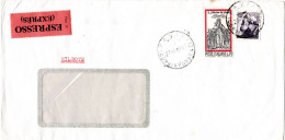 L73397 - Italien - 1963 - 100L Michelangelo MiF A EilBf PAVIA -> STUTTGART (Westdeutschland) - 1961-70: Storia Postale