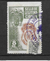 LOTE 1891 C  ///  ESPAÑA  FISCALES -  SELLO DE LEGITIMACIONES - Fiscaux