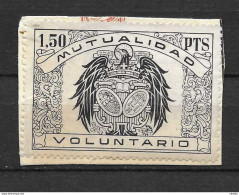 LOTE 1891 C  ///  ESPAÑA  FISCALES -  MUTUALIDAD VOLUNTARIO - Fiscali