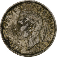 Grande-Bretagne, George VI, Florin, Two Shillings, 1941, TB+, Argent, KM:855 - J. 1 Florin / 2 Shillings