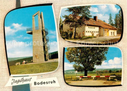73865494 Bodesruh Jagdhaus Zonengrenze Raststaette Aussichtsturm  - Bebra