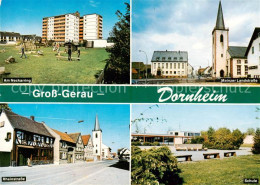 73865457 Dornheim Hessen Am Neckarring Hochhaus Kinderspielplatz Mainzer Landstr - Gross-Gerau