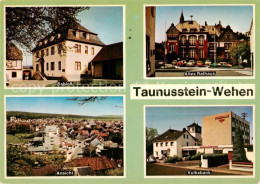73865455 Wehen Taunusstein Schloss Altes Rathaus Panorama Volksbank  - Taunusstein