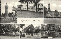 42595018 Heide Dithmarschen Kirche Turm Park Heide - Heide