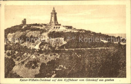 42591996 Kyffhaeuser Kaiser Wilhelm-Denkmal Blick Vom Gitenkopf Bad Frankenhause - Bad Frankenhausen