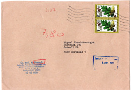 L73411 - Bund - 1981 - 2@50Pfg WoFa '79 A Bf TRIER -> Dortmund - Briefe U. Dokumente