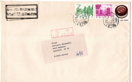 73415 - VR China - 198? - ¥2 Landschaften MiF A LpBf BEIJING -> Westdeutschland - Cartas & Documentos