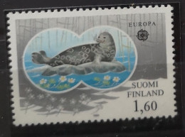 Finnland 1986 Naturschutz Europa Mi 985/86** Nur Die Robbe Im Angebot - Unused Stamps